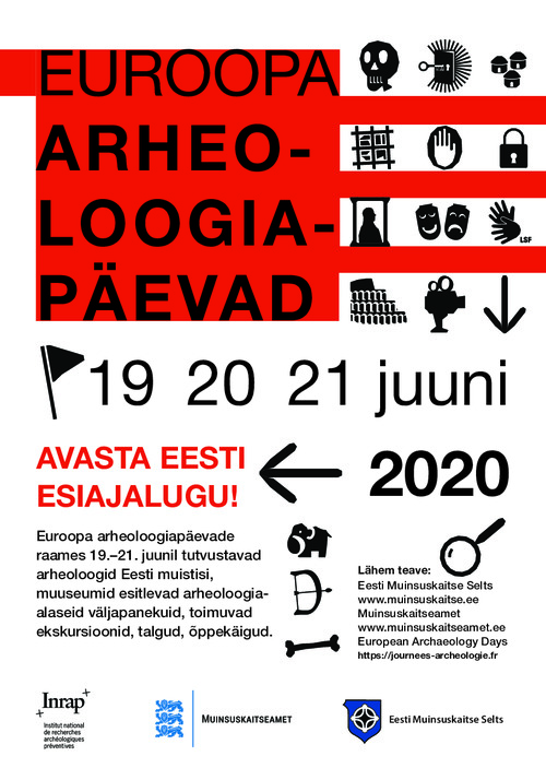 Euroopa arheoloogiapäevad 2020. Avasta Eesti esiajalugu!