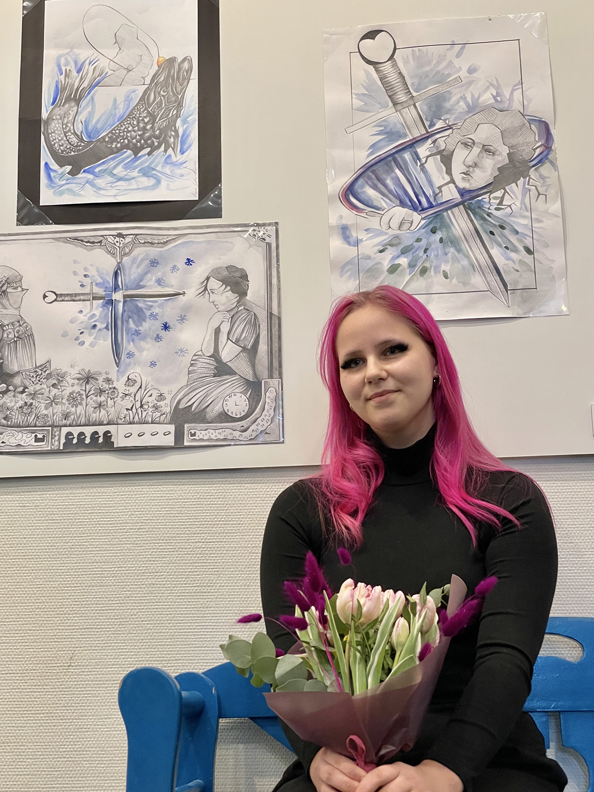 Noore kunstniku peapreemia võitis Anna Sofia Kästik Viimsist