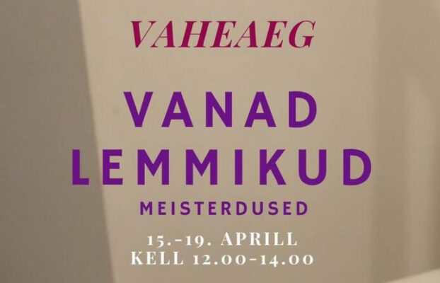 Imeline meisterdustega koolivaheaeg 15.-19. aprillil