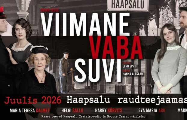 Etendus “Viimane vaba suvi” raudteejaamas