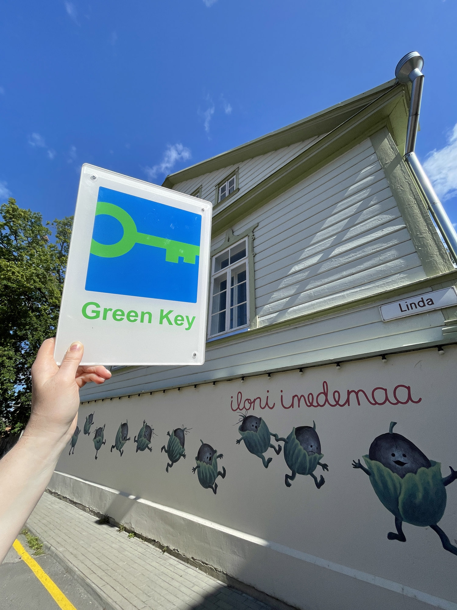 Iloni Imedemaal on ökomärgis Green Key