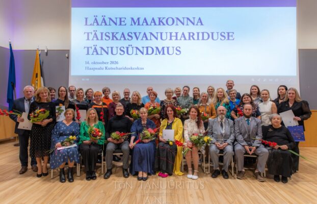Meie nominendid Läänemaa täiskasvanuhariduse tänusündmusel
