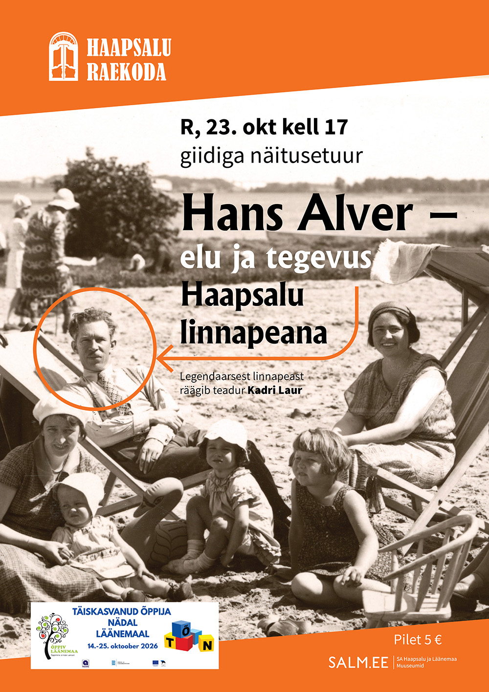 Täiskasvanud õppija nädal: giidiga linnapea Hans Alveri näitusel