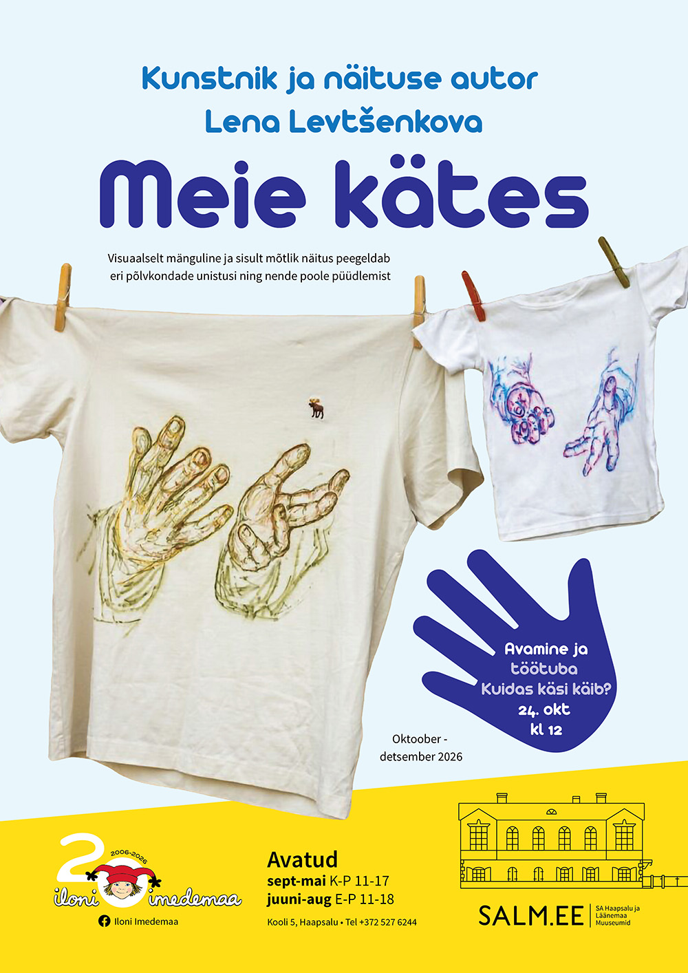 Põlvkondi ühendav näitus “Meie kätes”